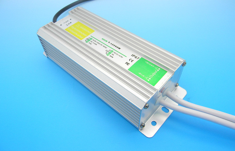 AC100 - 240V IP68 LED điều khiển chống nước, liên tục hiện tại LED điều khiển 12V 5A