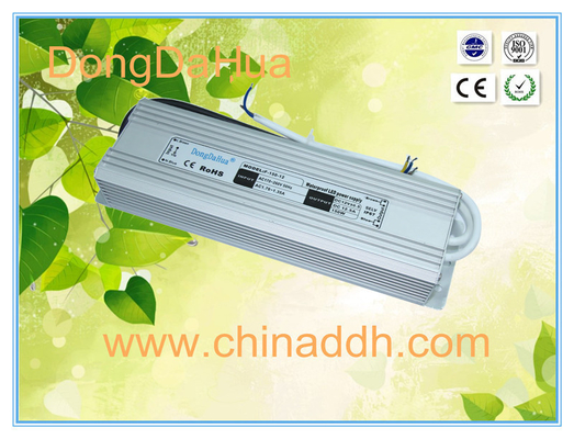 24VDC đơn đầu ra không thấm nước LED driver 6.5A 60Hz Đối với đèn LED, đèn LED 150W Power Supply