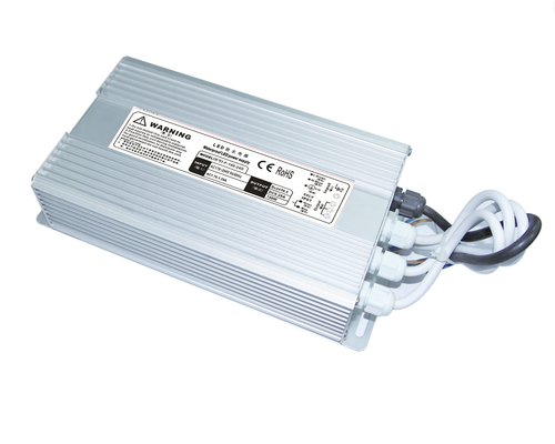 24VDC đơn đầu ra không thấm nước LED driver 6.5A 60Hz Đối với đèn LED, đèn LED 150W Power Supply