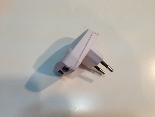 2.1A trắng kép USB tường Sạc Ac Power Adapter sạc Eu Plug, 100 - 240V