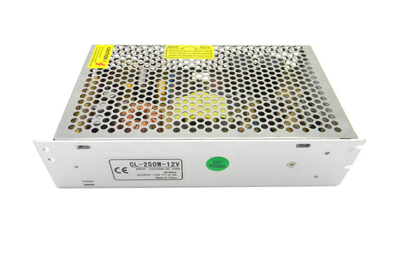 Kim loại 20A 12V Power Supply 250W Hi-pot, ROHS chứng nhận