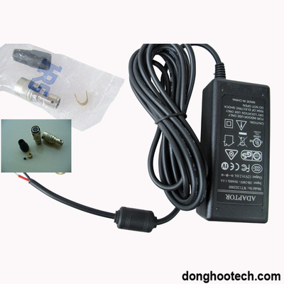 Đen / Xám Switching Máy ảnh Power Supply Adaptor 12V DC 6pin Hr10A-7p-6 (73)