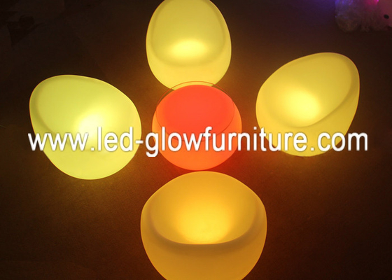 Màu hiện đại thay đổi Rechargeable LED tịch với bộ chuyển đổi cho trang trí đám cưới