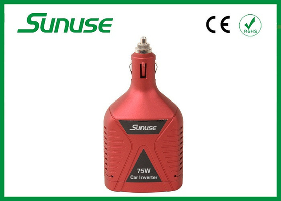 Hiệu quả cao 75W xe điện Inverter 12v dc 220v ac với điếu thuốc cắm nhẹ