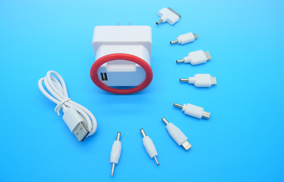 FCC Part 15 Class B phổ USB Sạc du lịch 5V 10W CE Đối với điện thoại thông minh