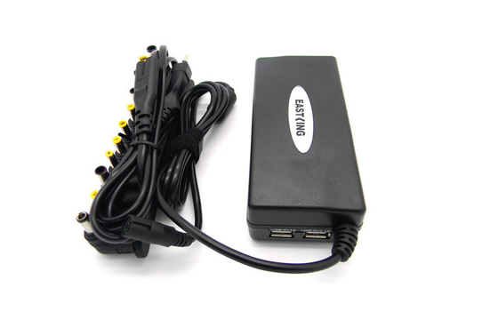 Anh / Mỹ 90W phổ Laptop Power Adapter Tự động 5V 2.1A USB Với LED