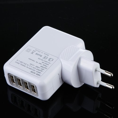 4 Port USB phổ Sạc du lịch tường AC Adapter Đối với Trang chủ, đa cắm