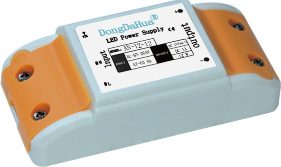 12W 1A Không-không thấm nước trường hợp nhựa cung cấp điện LED / dẫn lái xe