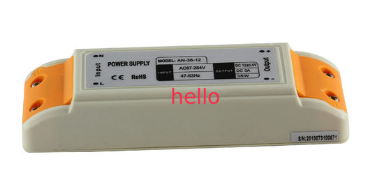 ổn định PCB 2 năm bảo hành CE RoHS DC12V 3A 36W LED cung cấp điện