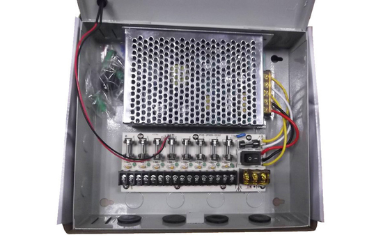12V 5Amps CCTV Power Supply Box 9 kênh, Camera Power Supply