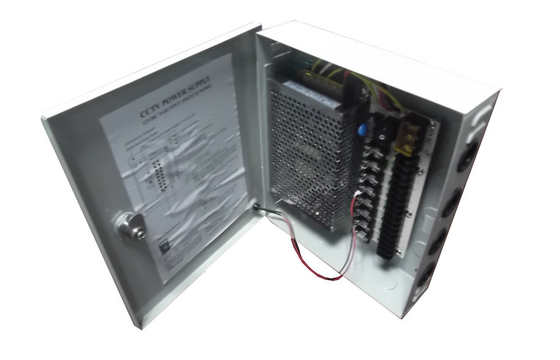 12V 5Amps CCTV Power Supply Box 9 kênh, Camera Power Supply