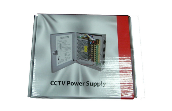 12V 5Amps CCTV Power Supply Box 9 kênh, Camera Power Supply