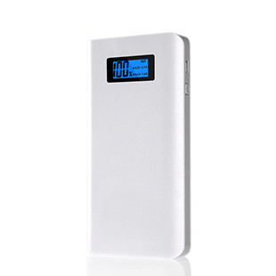 10000MAH 5V Mobile Power Supply, 2.1A Đen trắng OEM Ngân hàng điện