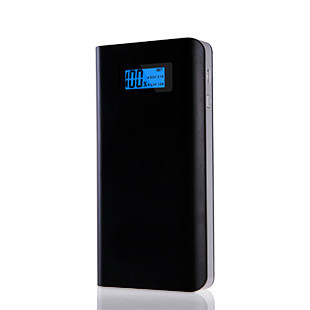 10000MAH 5V Mobile Power Supply, 2.1A Đen trắng OEM Ngân hàng điện