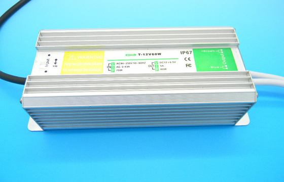 AC100 - 240V IP68 LED điều khiển chống nước, liên tục hiện tại LED điều khiển 12V 5A