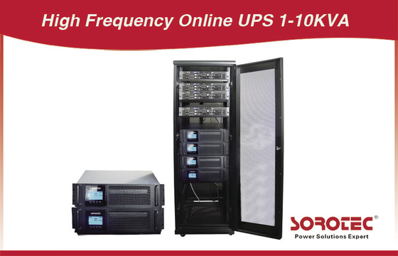Trực tuyến thuần túy 1 Kva 10 Kva 2kva Rack Mount Ups Không ngắt nguồn cung cấp 8000w