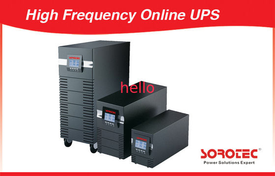 Sóng tinh khiết Sine Wave Tần số trực tuyến cao cấp, Nguồn cấp không gián đoạn 3KVA / 2700W, RS232