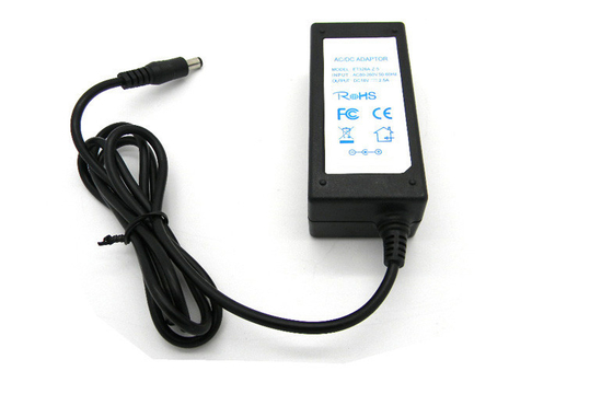 18Volt 45W Desktop DC Power Supply ngắn mạch Đối với LED Light EU cắm