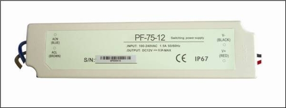 Thống 75W 60Hz Điện áp không đổi LED điều khiển 240V AC, 300VAC High Voltage LED điều khiển