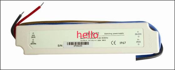 20W liên tục áp đơn đầu ra LED điều khiển chống nước, 24V 12V LED điều khiển