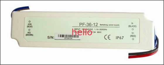 Độc Output LCD hiển thị liên tục áp LED driver 36W 3A Với phục hồi tự động