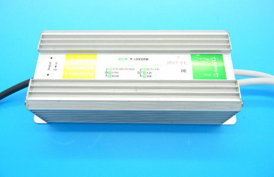 IP67 LED điều khiển chống nước DC12V 50W Over Voltage, tác động kháng chiến