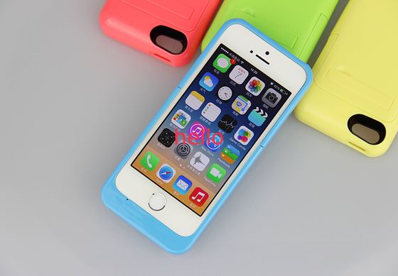 Nhiều màu mỏng iPhone Pin Trường hợp 2200mAh Battery Power Pack cho iPhone 5