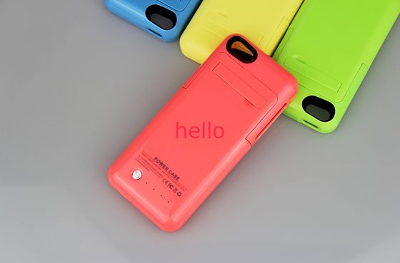 Nhiều màu mỏng iPhone Pin Trường hợp 2200mAh Battery Power Pack cho iPhone 5