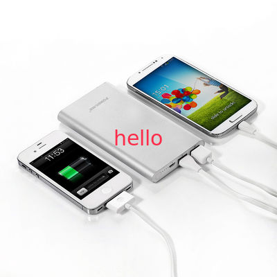 Phổ 10000MAH di động ĐTDĐ Nguồn Ngân hàng Lithium Polymer di động sạc nhanh