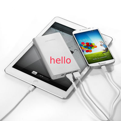 Phổ 10000MAH di động ĐTDĐ Nguồn Ngân hàng Lithium Polymer di động sạc nhanh