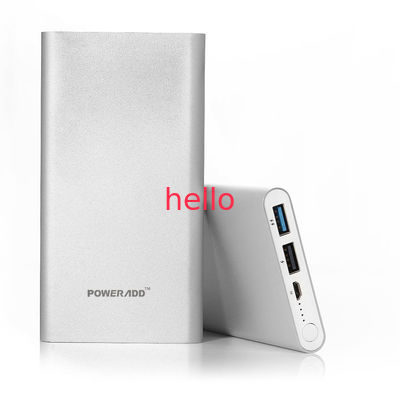 Phổ 10000MAH di động ĐTDĐ Nguồn Ngân hàng Lithium Polymer di động sạc nhanh