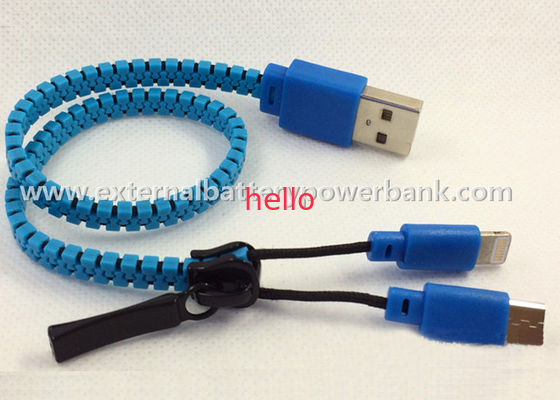 Zipper Chuyển USB Cáp dữ liệu, điện thoại di động 2 trong Sạc cáp USB 1
