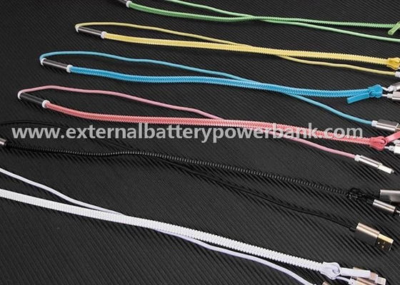 Colorful Zipper USB Cable chuyển giao dữ liệu