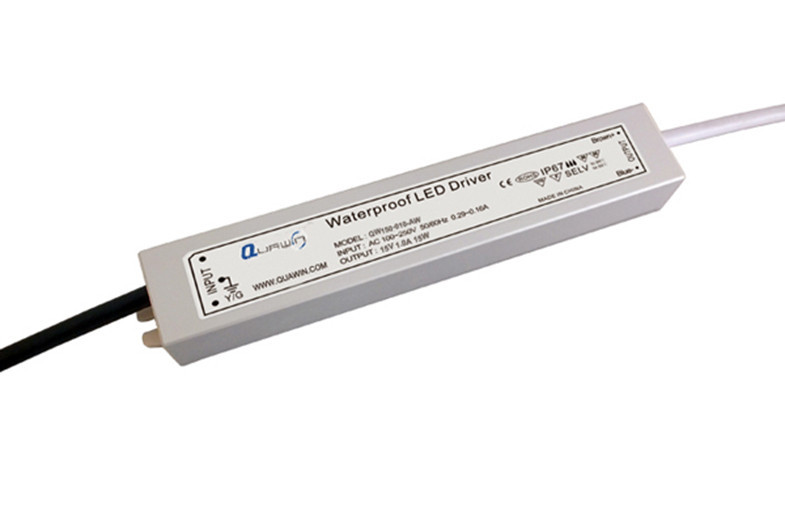 Điện áp không đổi 15 Watt Waterproof LED Driver, hiển thị LED mạch điều khiển